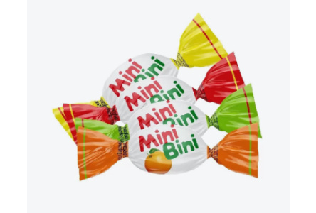 Карамель НЕВСКИЙ КОНДИТЕР MiniBini микс апельсин/лимон/груша/кола/мята 1/4кг