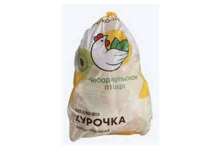 Тушка кур 1 сорта заморож. суповая Чебаркульская птица вес