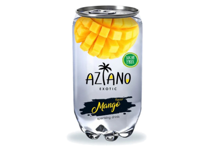 Напиток газ AZIANO 350мл Манго ж/б 1/12шт