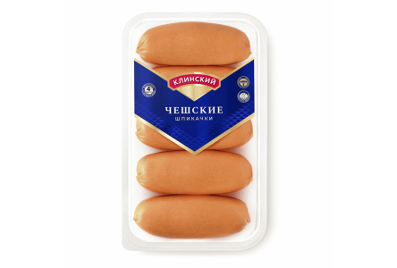 Шпикачки КЛИНСКИЙ 450гр Чешские 1/6шт