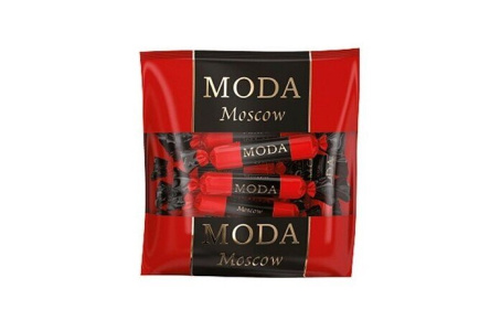 Конфеты MODA MOSCOW 168гр 1/24шт Сладкий орешек