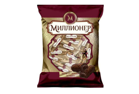 Конфеты МИЛЛИОНЕР 180гр 1/25шт Сладкий орешек