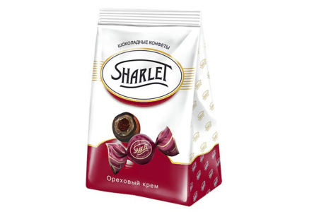 Конфеты SHARLET 200гр Ореховый крем 1/9шт Сладкий орешек