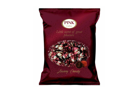 Конфеты PINK COFFE 180гр 1/15шт Сладкий орешек