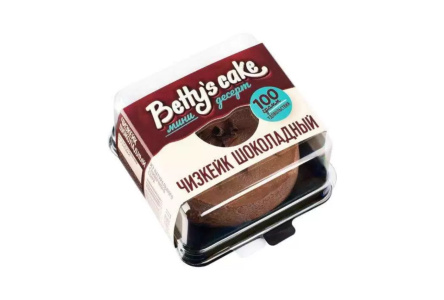 Пирог сырный Чизкейк BETTYS CAKE 100гр Шоколадный 1/45шт