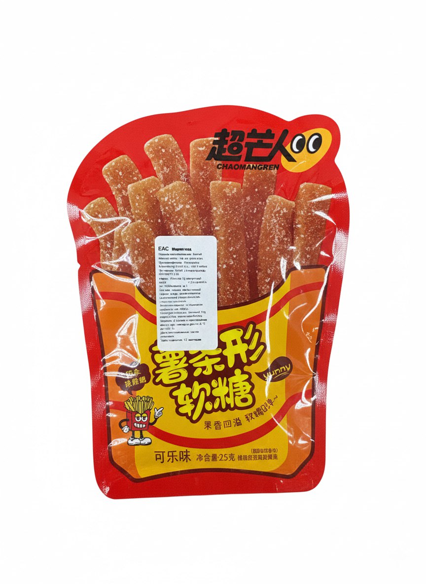 Мармелад CHAOMANGREN 25гр Кола 1/20шт 2803 ИП Самойлова