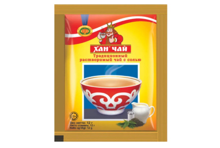 Чай черный ХАН ЧАЙ 12гр йодированный с солью 1/30шт