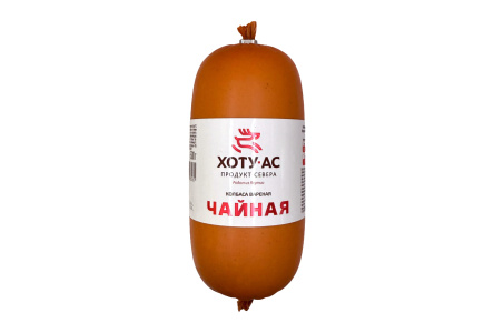 Колбаса вареная ХОТУ-АС 500гр Чайная Традиция кат Б п/а красная 1/1шт