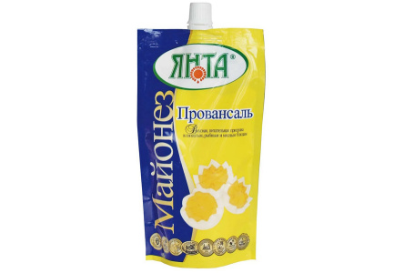 Майонез ЯНТА 10кг Провансаль Стандарт профессиональной кухни 67% бидон