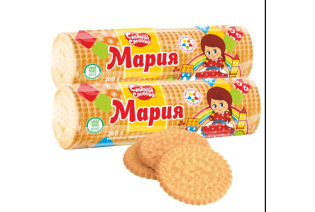Печенье СЛАДКАЯ СЛОБОДА 260гр Мария 1/10шт