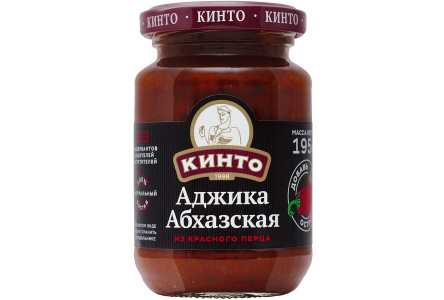 Аджика КИНТО 195гр Абхазская ст/б 1/12шт