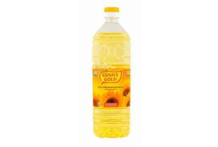 Масло подсолнечное SUNNY GOLD 820мл рафинированное пл/б 1/15шт