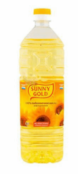 Масло подсолнечное SUNNY GOLD 820мл рафинированное пл/б 1/15шт