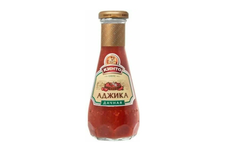 Аджика КИНТО 300гр дачная ст/б 1/6шт