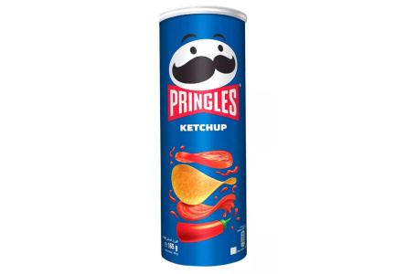 Чипсы PRINGLES 165гр Кетчуп 1/19шт