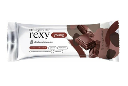 Батончик PROTEIN REX 40гр Шоколад с содержанием белка 1/18шт