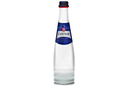 Вода питьевая CRISTELLE 0,33л газированная ст/б 1/12шт Куртуа