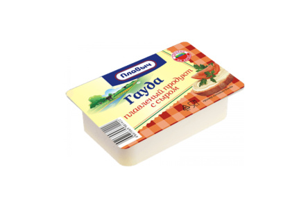 Продукт плавленый с сыром ПЛАВЫЧ 90гр Гауда 1/40шт