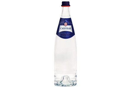 Вода питьевая CRISTELLE 0,75л газированная ст/б 1/6шт Куртуа