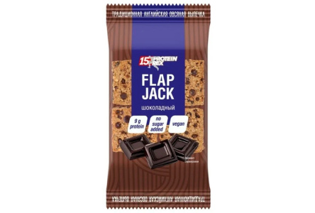 Печенье овсяное PROTEIN REX Flap Jack 60гр Шоколад 1/12шт