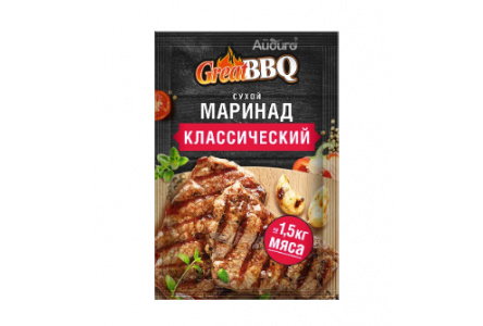 Приправа АЙДИГО Great BBQ 35гр Маринад Классический 1/15шт