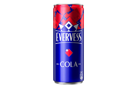 Напиток газ EVERVESS 0,33л Кола ж/б 1/12шт