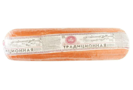 Колбаса вареная СКИФ Традиционная со Шпиком в целлофане в/у