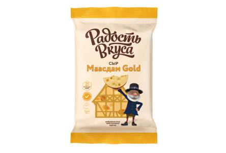 Сыр РАДОСТЬ ВКУСА 180гр 45% Gold 1/10шт