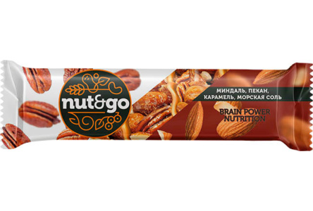 Батончик NUT and GO 36гр Пекан 1/18шт