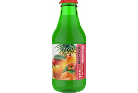Нектар BARINOFF JUICE 250мл Мультифрукт с мякотью ст/б 1/12шт