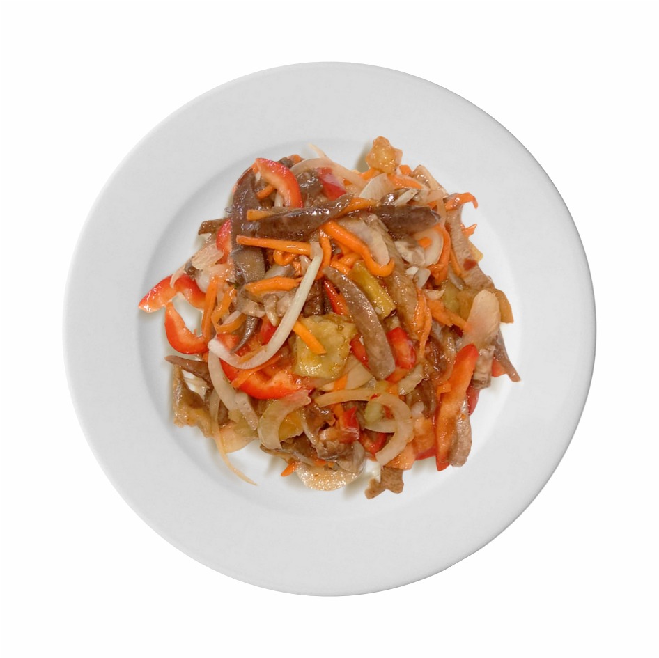 Салат с языком ФК