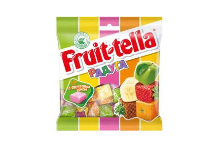 Жевательная конфета FRUITTELLA 70гр Радуга 1/21шт