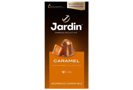 Кофе молотый JARDIN Caramel 5гр 10 капсул Премиум 1/10шт