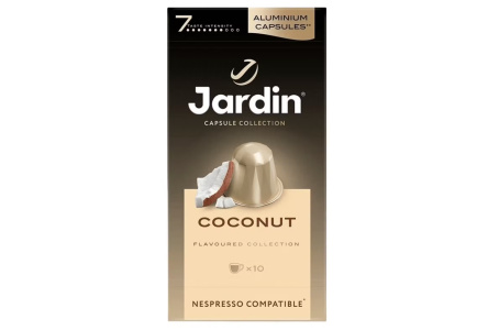 Кофе молотый JARDIN Coconat 5гр 10 капсул Премиум 1/10шт