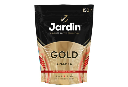 Кофе растворимый JARDIN Gold 150гр м/у 1/8шт
