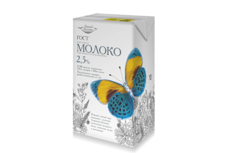 Молоко УМНЫЙ БАЛАНС 1л 2,5% Ультрапастеризованное т/п 1/12шт