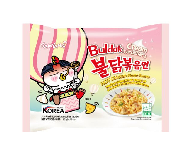 Лапша BULDAK GALBIMAT RAMEN 135гр Carbonara 1/32шт