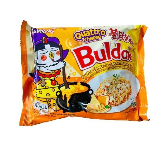 Лапша BULDAK GALBIMAT RAMEN 135гр Cheese 1/32шт