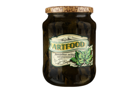 Листья виноградные ARTFOOD 640гр консервированные ст/б 1/8шт