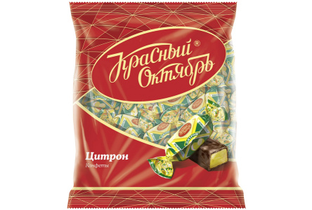Конфеты ЦИТРОН 250гр 1/24шт Красный Октябрь