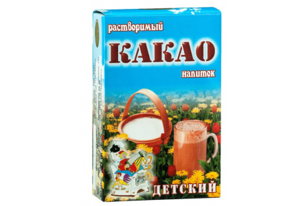 Какао растворимый ДЕТСКИЙ 80гр 1/40шт