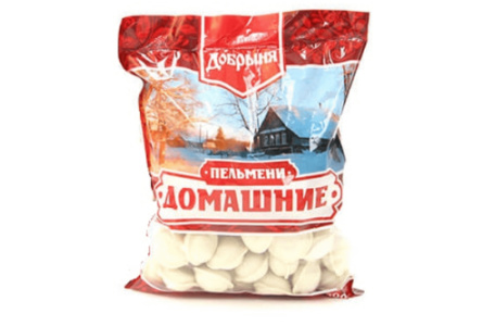 Пельмени ДОБРЫНЯ 800гр Домашние 1/8шт