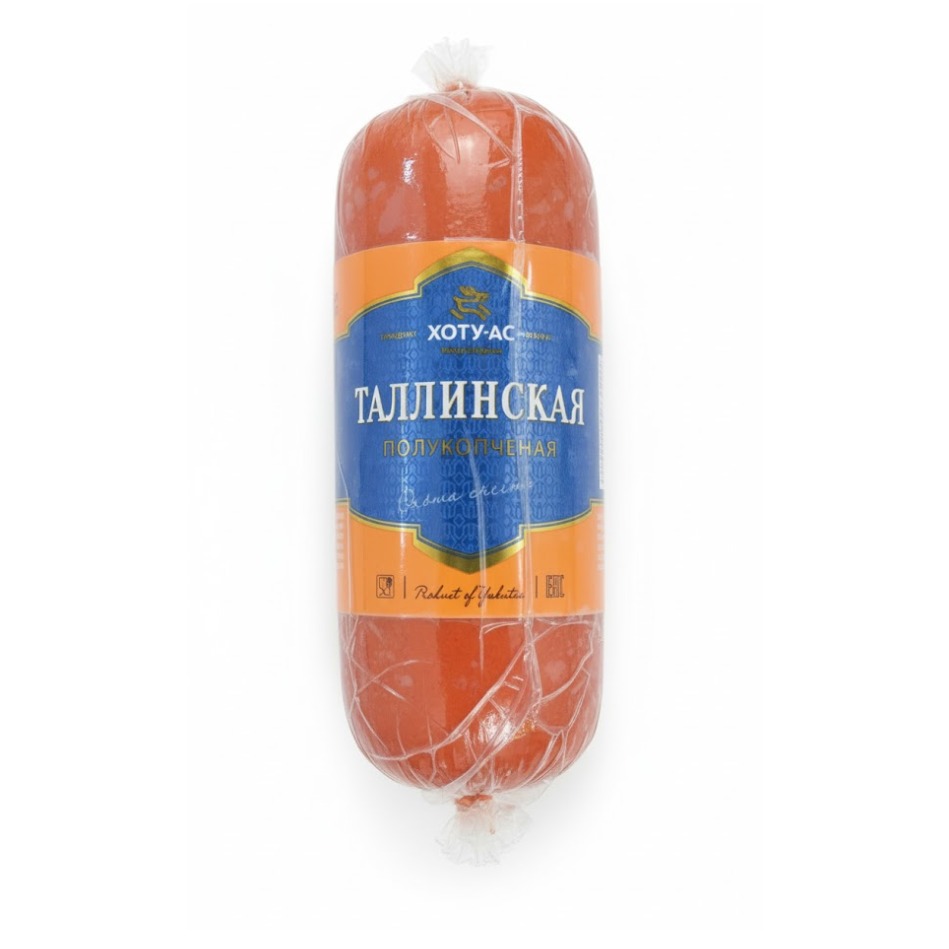 Колбаса полукопченая ХОТУ-АС Таллинская Традиционная кат Б порционная