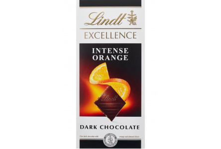 Шоколад LINDT EXCELLENCE 100гр темный Апельсин 1/20шт