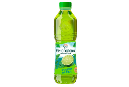 ДП Чай холодный ЧЕРНОГОЛОВКА ICE TEA 1л Зеленый Мята/Лайм 1/6шт