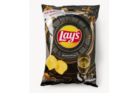 Чипсы LAYS 120гр Игристое 1/19шт