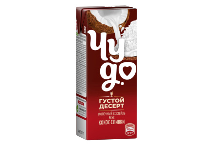 Коктейль молочный ЧУДО 200мл 2% Кокос/сливки т/п 1/27шт Продукт без заменителя молочного жира