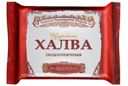 Диет Халва АЗОВСКАЯ КФ 180гр подсолнечная на фруктозе 1/20шт