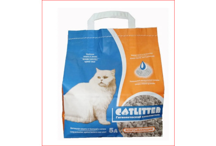 Наполнитель CATLITTER 5л впитывающий 1/1шт