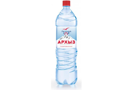 Вода минер АРХЫЗ 1,5л газ ПЭТ 1/6шт